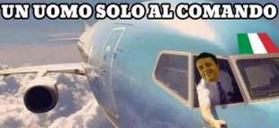 costo aereo renzi