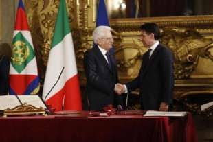 sergio mattarella giuseppe conte