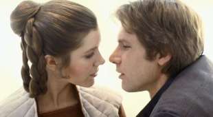 carrie fisher harrison ford han solo leia star wars