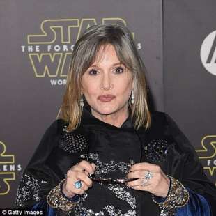 carrie fisher 59 anni