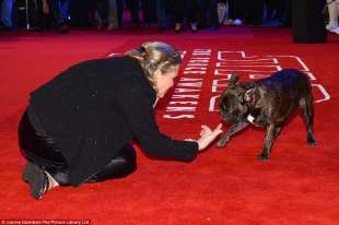 carrie fisher gioca con gary2
