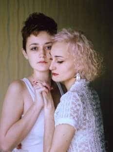 coppia lesbo di s st pietroburgo russia