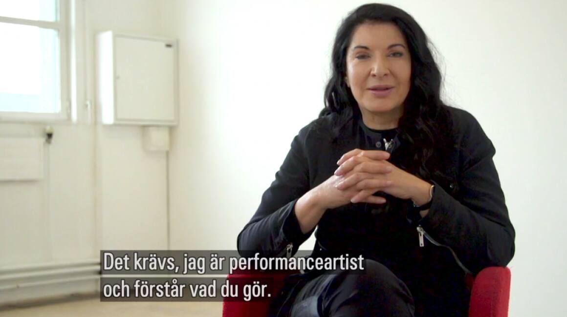 Artspia News Marina Abramovic A Lars Von Trier Ti Voglio Facciamo Un Film Insieme Arte