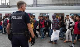 migranti arrivano in germania
