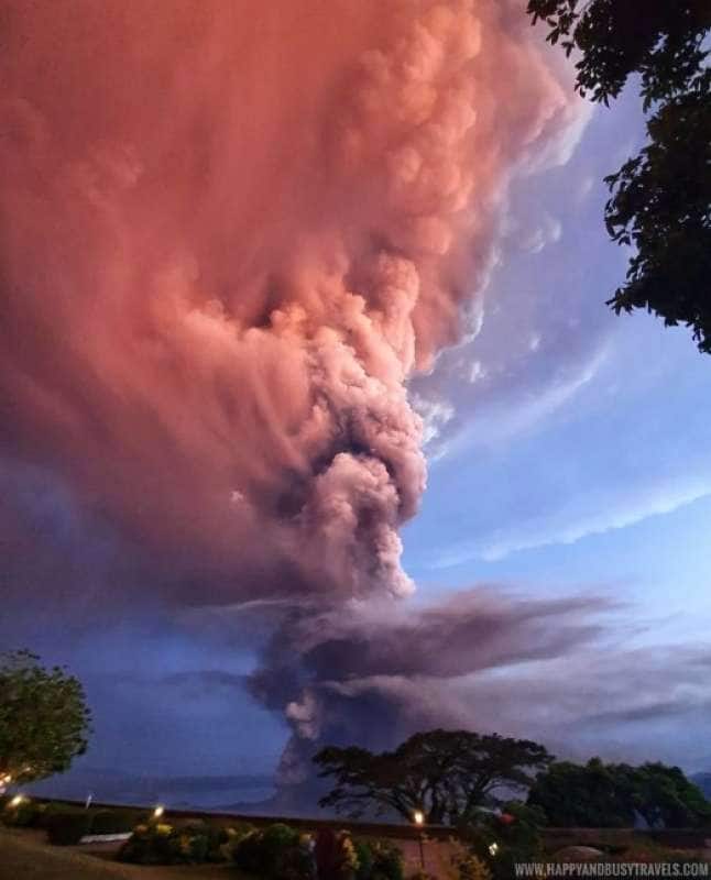 eruzione vulcano taal nelle filippine 12
