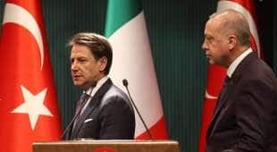 GIUSEPPE CONTE CON ERDOGAN