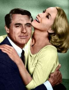 cary grant con eva marie saint