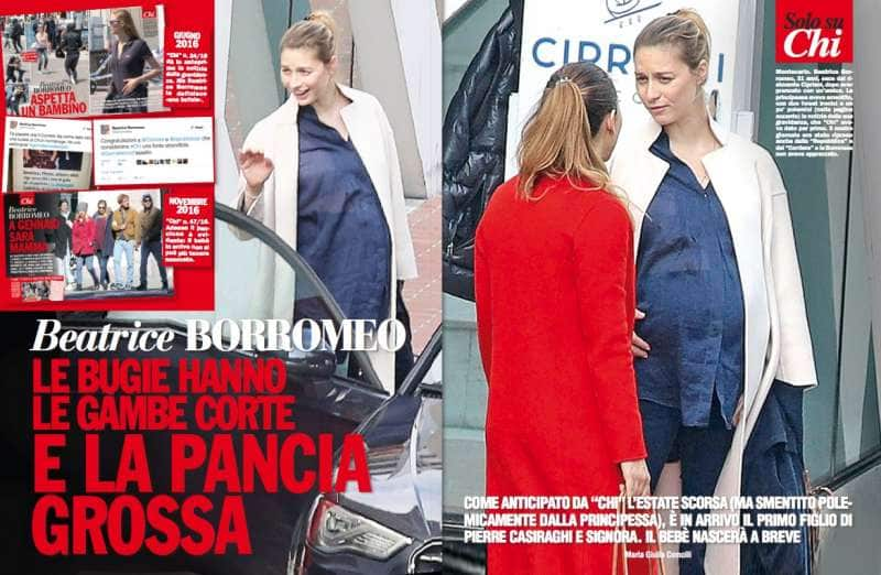 parto in arrivo beatrice borromeo sta per sfornare l erede del