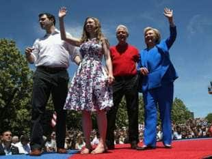 bill hillary chelsea clinton con marc mezvinsky