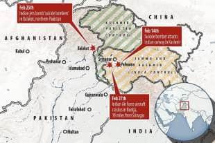la regione contesa tra india e pakistan