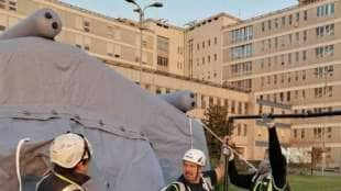 OSPEDALE DI CREMONA PRE TRIAGE DA CORONAVIRUS