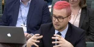 chris wylie alla commissione parlamentare inglese