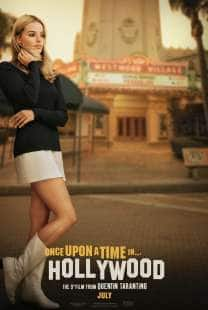 margot robbie nel ruolo di sharon tate in once upon a time in hollywood poster ufficiale