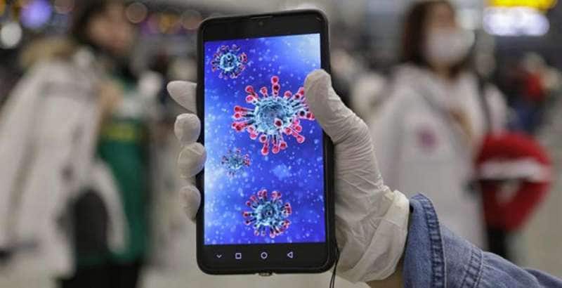 coronavirus smartphone
