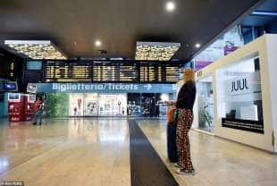 emergenza coronavirus stazione porta garibaldi milano