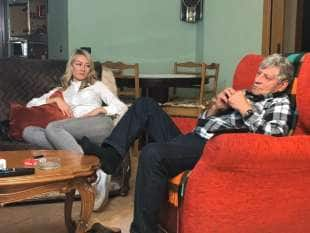 roberta zaninoni con il padre