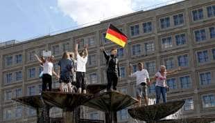 proteste anti lockdown in germania 12