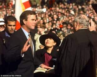 jeb bush giura da governatore nel 1999