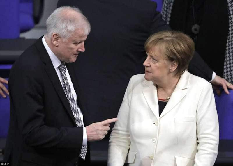 horst seehofer angela merkel