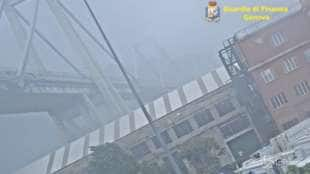 il nuovo video del crollo di ponte morandi 4