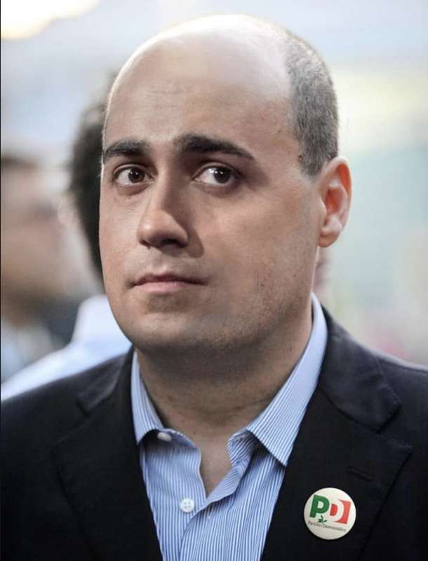 FOTOMONTAGGIO – LUIGI DI MAIO NICOLA ZINGARETTI