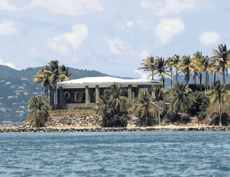 LA VILLA DI EPSTEIN ALLE ISOLE VERGINI