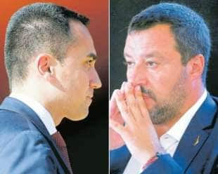 LUIGI DI MAIO E MATTEO SALVINI