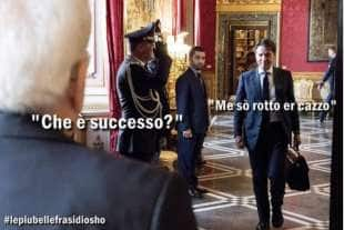 meme sulla crisi di governo conte e mattarella