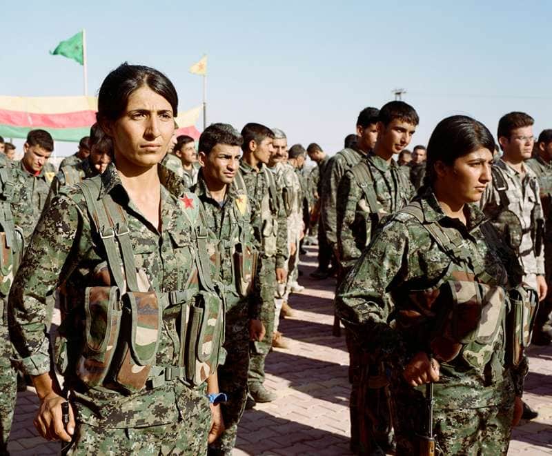 unita femminile curda