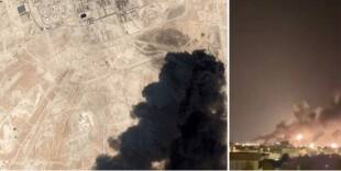 attacco con i droni al petrolio saudita