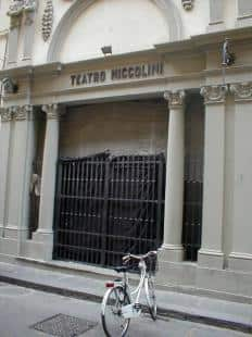 Teatro Niccolini chiuso