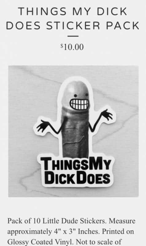 thing my dick does 22.