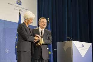 MARIO DRAGHI CHRISTINE LAGARDE