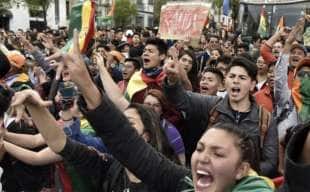proteste in bolivia contro l'elezione di evo morales 1
