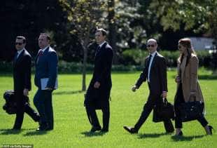 hope hicks, stephen miller, jared kushner