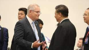 SCOTT MORRISON XI JINPING