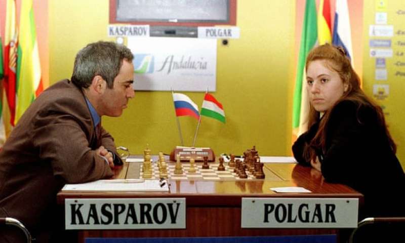 Judit Polgar BEATS 👊 Garry Kasparov - Sensational Chess Game