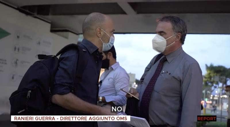 il servizio di report sul piano pandemico italiano inesistente