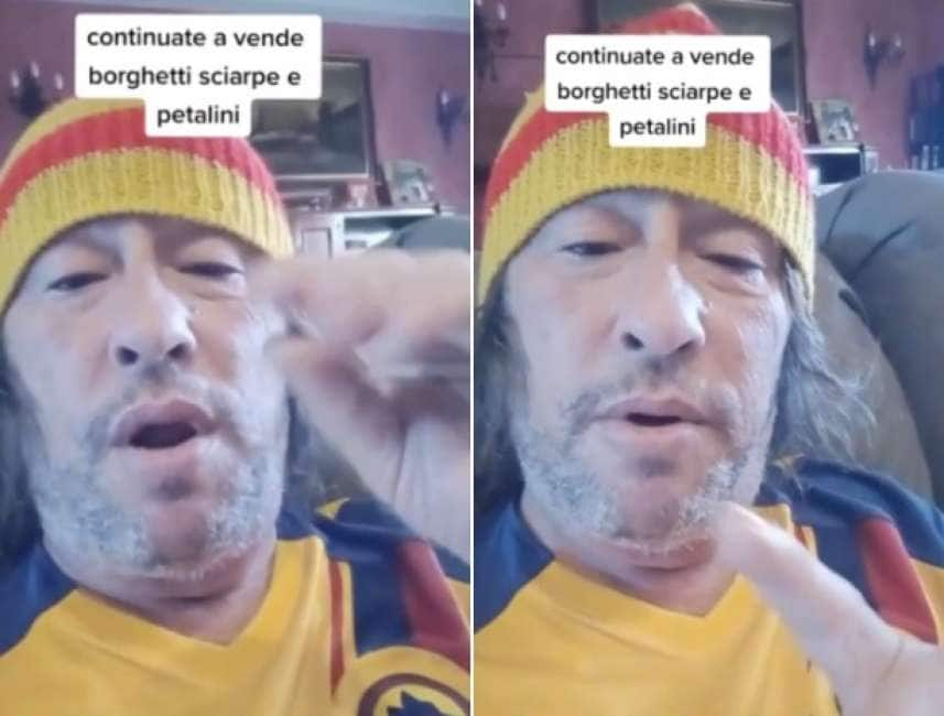 il video del parlamentare emilio borrelli e l'ultra' romanista che minaccia  i napoletani - Dagospia