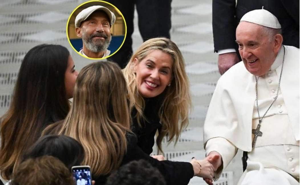 Le Due Figlie E La Moglie Di Gianluca Vialli Hanno Incontrato Papa