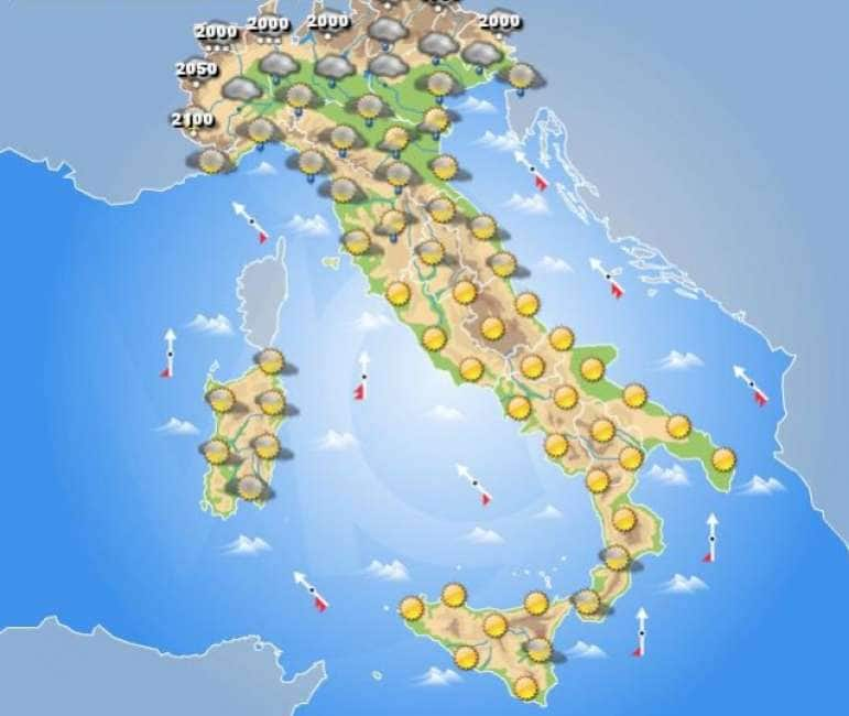 Ecco Le Previsioni Meteo Per Il 25 Aprile - Cronache