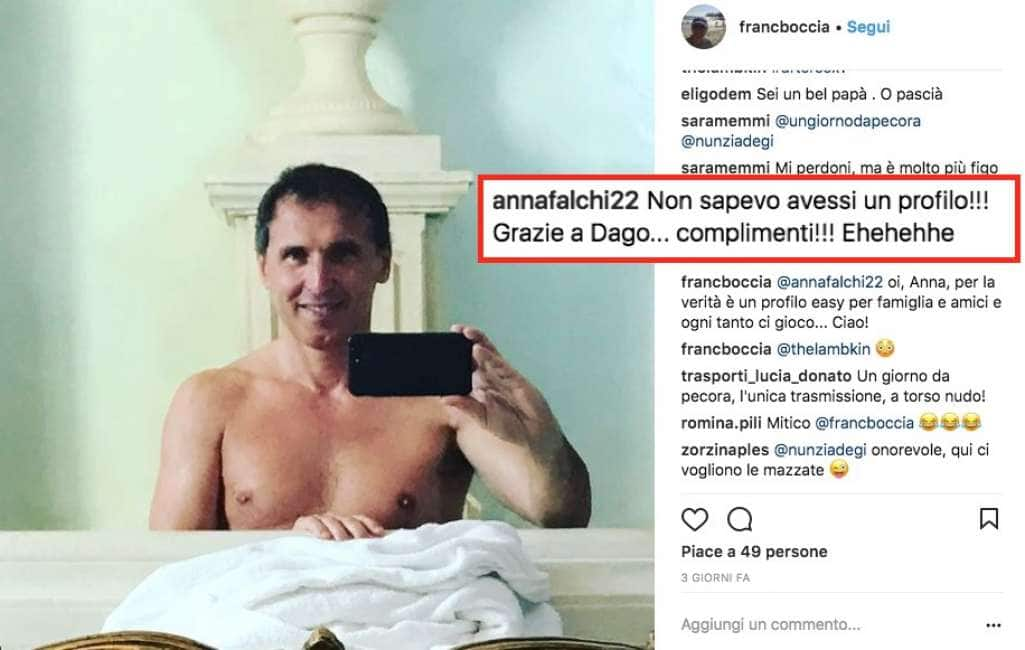 prego anna la falchi scopre il boccia desnudo grazie a dagospia e