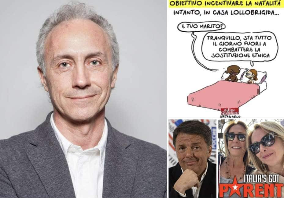 Renzi Critica La Vignetta Di Natangelo E Travaglio Lo Inchioda Se Fai Ammazzare E Dissecare Un