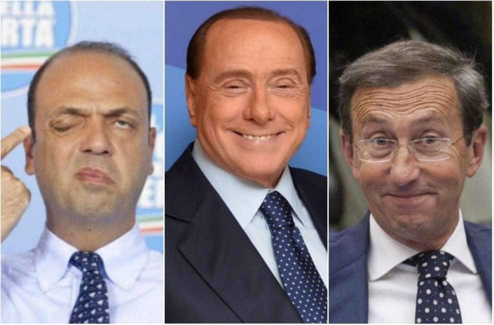 Dovevano Seppellire Berlusconi E Invece I Due Delfini Alfano E Fini Hanno Fatto La Fine Dei Tonni Politica