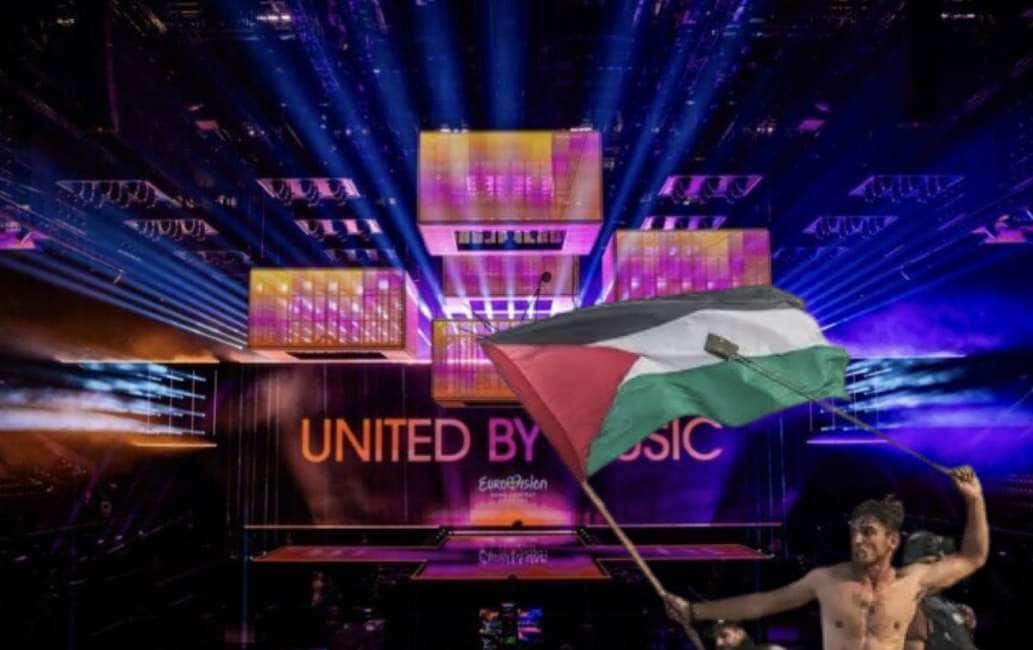 niente bandiere palestinesi all'eurovision – nelle fasi finali della  competizione canora... - Cronache