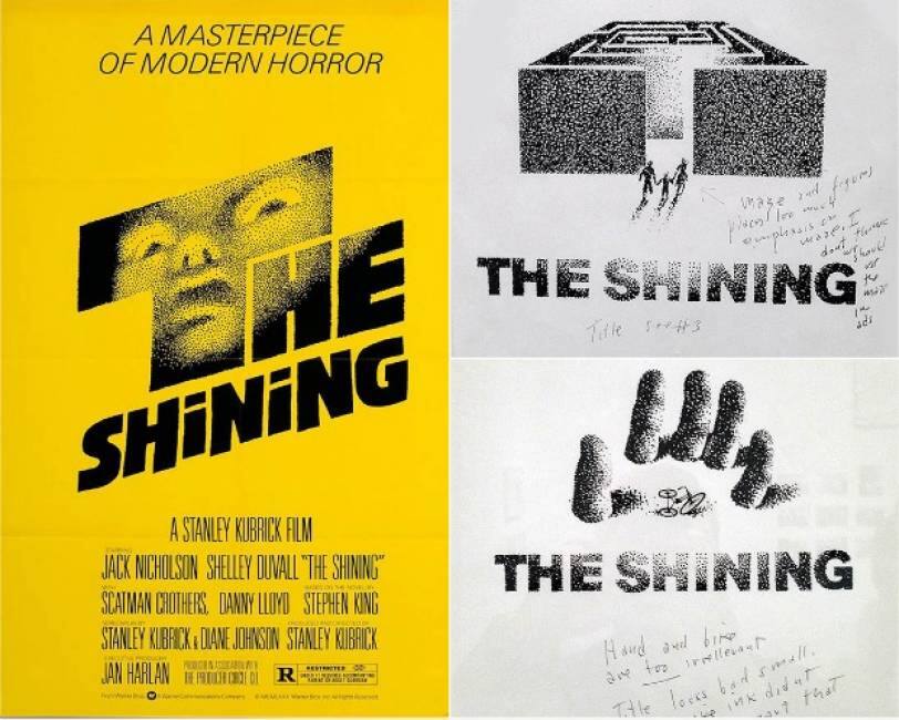 Ritrovati Due Disegni Inediti Di Saul Bass Erano Concept Per La Locandina Di The Shining Dagospia