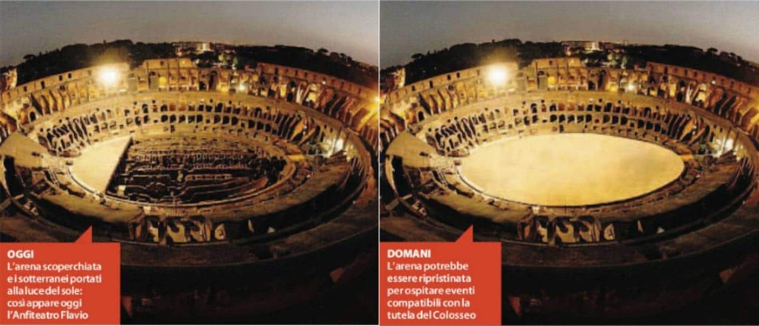 L Idea Di Franceschini Di Restituire Al Colosseo L Arena Divide Gli Archeologi Politica