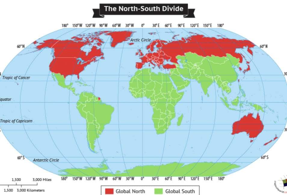 Страны мирового юга. Страны севера и Юга. Страны глобального Юга.